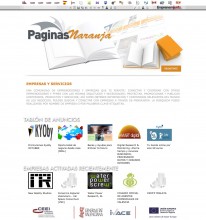 Landingpage páginas naranja